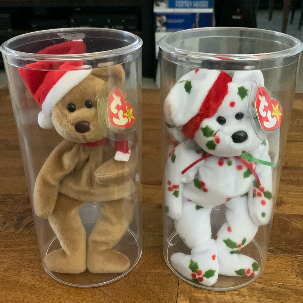 ty Holiday Beanie Babies set of 2